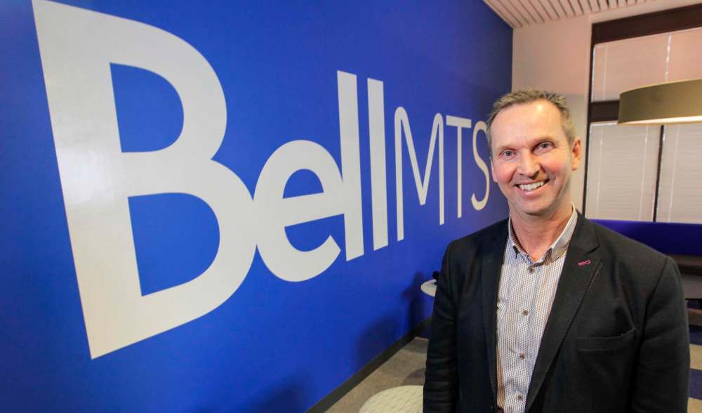 BORIS MINKEVICH / FREE PRESS FILES
Bell MTS head of the operations Dan McKee.