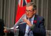 Premier Brian Pallister announced a hybrid model for the distribution and retail of cannabis in Manitoba. The model is not revolutionary; in fact, it's nearly identical to the way the province manages relations with its tiny network of private wine stores. (Boris Minkevich / Winnipeg Free Press)