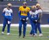 BORIS MINKEVICH / WINNIPEG FREE PRESS
Matt Nichols, centre, is practising, but his status remains unclear for Sunday, when the Bombers welcome the Eskimos to Investors Group Field.