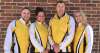 Dean Dunstone (from left), Natalie Claude Harding, Peter Nicholls and Renée Fletcher are representing Manitoba at the Canadian mixed curling championship in Swan River.