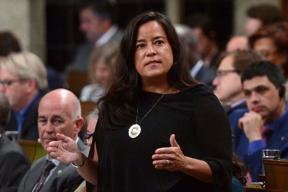 Sean Kilpatrick / The Canadian Press Files
Minister of Justice and Attorney General of Canada Jody Wilson-Raybould