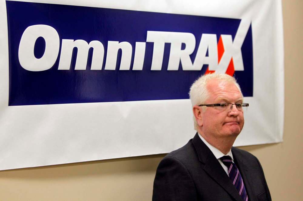 BORIS MINKEVICH / WINNIPEG FREE PRESS FILES
The Canadian Transport Agency sent a letter to Merv Tweed, Canadian head of Omnitrax, on Oct. 27, signifying the start of an investigation into the Denver-based company.