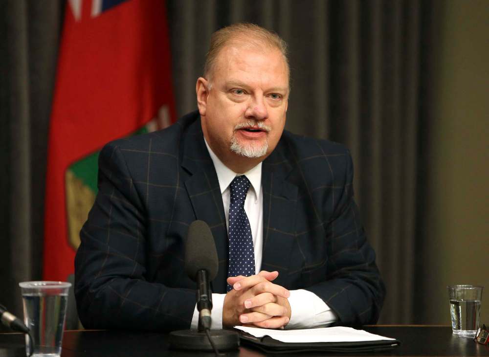 Manitoba Health Minister Kelvin Goertzen said NDP leader Wab Kinew