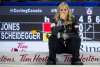THE CANADIAN PRESS/Adrian Wyld
Skip Jennifer Jones, from Winnipeg, sits between ends during Olympic curling trials action against Team Scheidegger, Tuesday, in Ottawa.