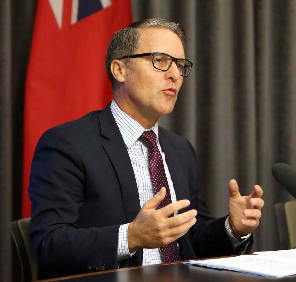 JASON HALSTEAD / WINNIPEG FREE PRESS FILES
Manitoba Finance Minister Cameron Friesen.