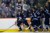 John Woods / The Canadian Press files
The Winnipeg Jets’ Matt Hendricks (from left), Mathieu Perreault, Joel Armia and Tyler Myers celebrate Hendricks’ goal against the Vegas Golden Knights on Dec. 1.