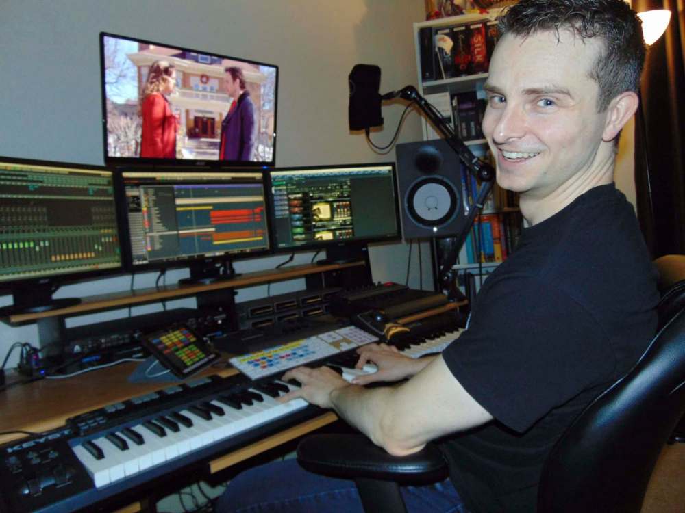 MAUREEN SCURFIELD / WINNIPEG FREE PRESS
Winnipeg composer Kevon Cronin.