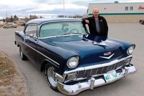 Photos by Larry D&rsquo;Argis / Winnipeg Free Press
Marcel Jeanson found his 1956 Chevy hardtop in 1992. He&rsquo;d always liked the look of that style of car, but he thought it might have been more than he could afford. His wife told him he had to buy it. Twenty-five years later, he still has it.