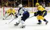 Mark Humphrey / The Associated Press
Brandon Tanev scored the go-ahead goal against the Predators Tuesday night in Nashville.
