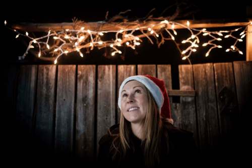 Daniel Crump / Winnipeg Free Press
Gillian Santa is among a select group who have a festive name.