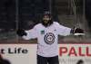 RUTH BONNEVILLE / WINNIPEG FREE PRESS
Mathieu Perreault celebrates a goal during practice at MTS Centre Thursday.
