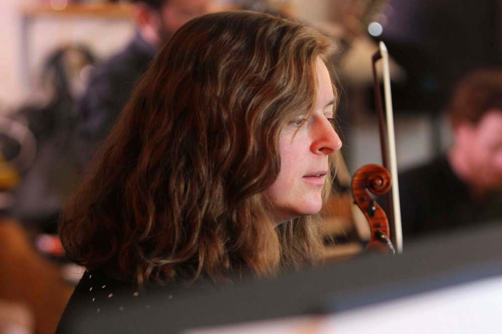 Julie Penner - violin, vocals. (Ruth Bonneville / Winnipeg Free Press)