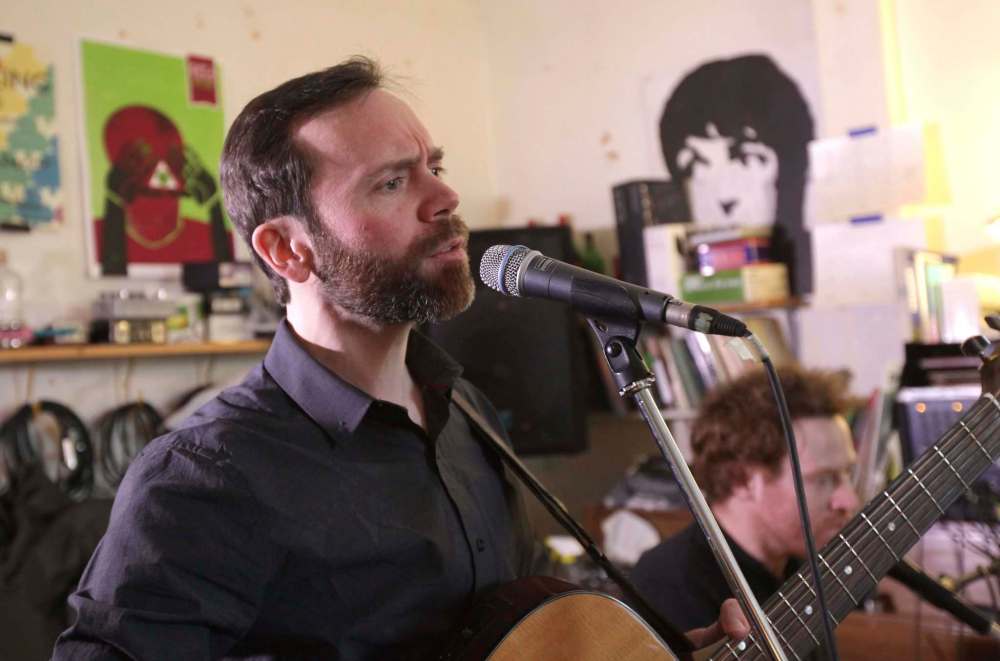 Tom Keenan, vocals and guitar. (Ruth Bonneville / Winnipeg Free Press)