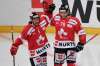 Gian Ehrenzeller / Keystone Files
Morden's Chay Genoway, left, is in his fourth season of playing in the KHL and is currently with the Tolyatti Lada team. He has four goals and 13 assists in 49 games this season.