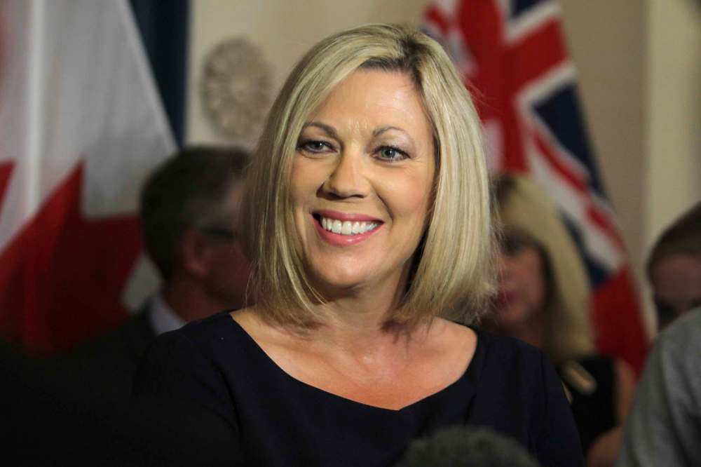 RUTH BONNEVILLE / WINNIPEG FREE PRESS FILES
Women's Minister Rochelle Squires would not offer her personal opinion about the operation of a men's only club in the city.