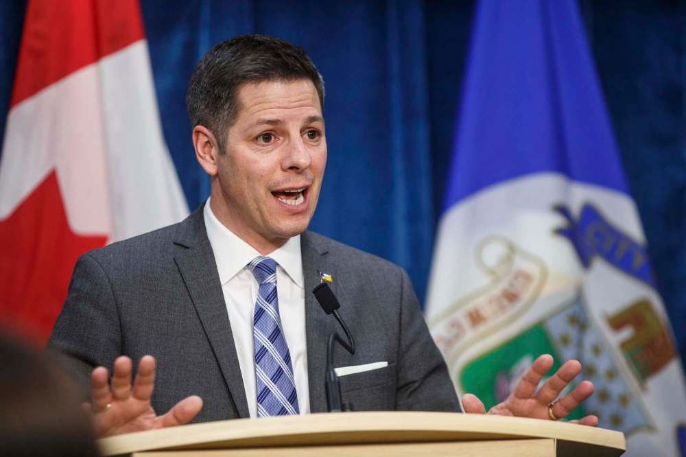 MIKE DEAL / WINNIPEG FREE PRESS
Mayor Brian Bowman