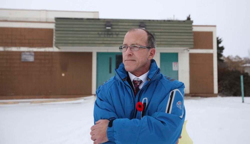 RUTH BONNEVILLE / WINNIPEG FREE PRESS FILES
Winnipeg City Councillor Shawn Dobson outside the Vimy Arena late last year.