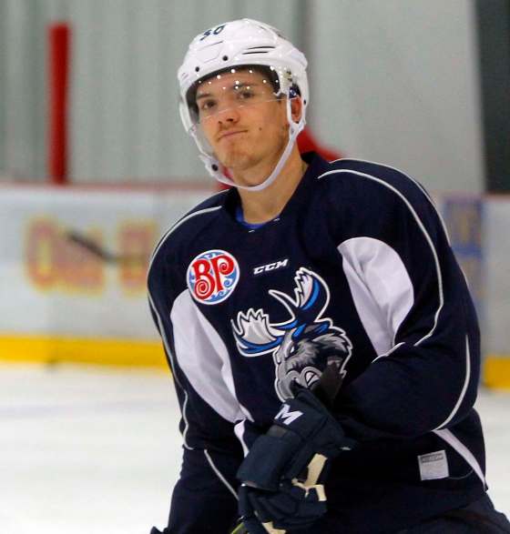 BORIS MINKEVICH / WINNIPEG FREE PRESSJack Roslovic has yet to score an NHL goal since being called up from the Manitoba Moose. He will have ample opportunity Thursday against the Anaheim Ducks when he will play alongside Blake Wheeler and Patrik Laine on the Jets' top line.
