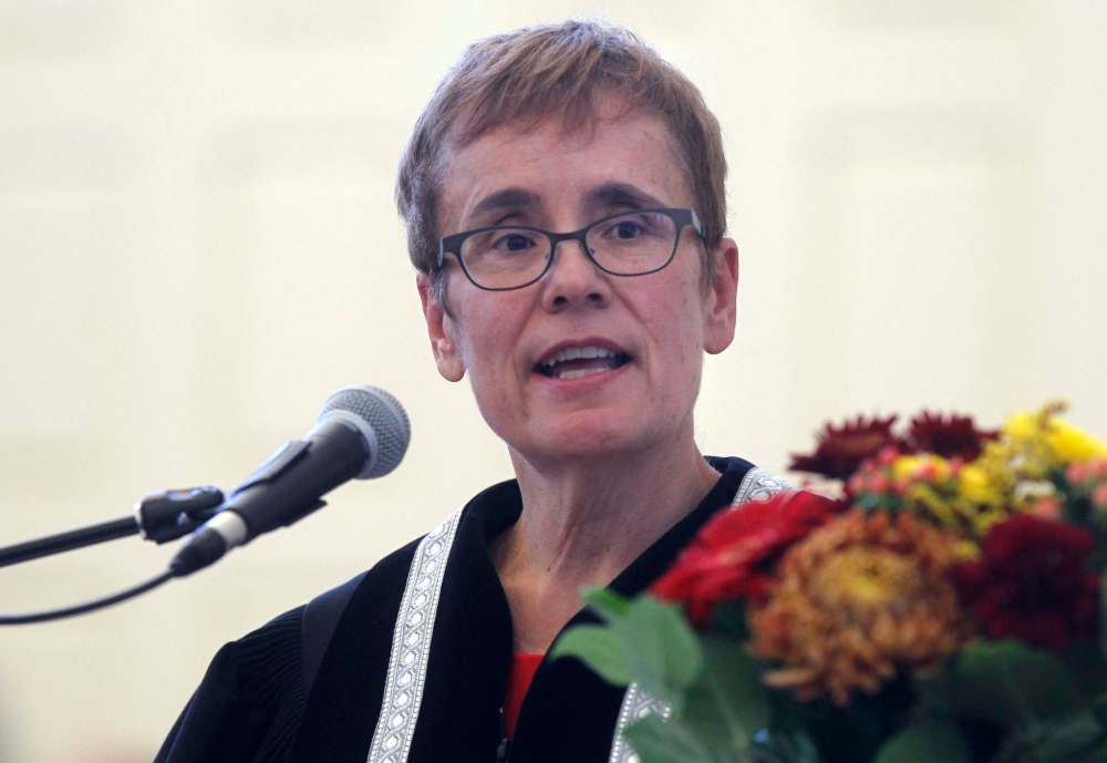 Wayne Glowacki / Winnipeg Free Press Files
University of Winnipeg’s president and vice-chancellor Annette Trimbee will continue in those roles until 2024.
