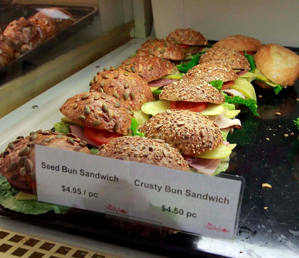 Fresh sandwiches made daily.