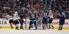 Ruth Bonneville / Winnipeg Free Press
The Vegas Golden Knights score a controversial goal Thursday to take a 2-1 lead.