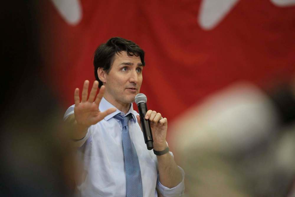 RUTH BONNEVILLE / WINNIPEG FREE PRESS FILES
Prime Minister Justin Trudeau reacts to a question from the audience at a town hall held at the University of Manitoba.
Jan 31, 2018