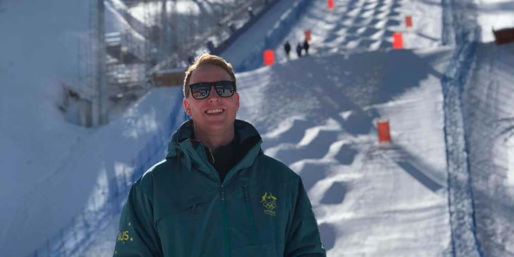 SUPPLIED
Tom Hammond, a former Winnipegger who works for the Australian Institute of Sport. He's a clinical and performance psychologist for the Aussie Winter Olympics team in Pyeongchang.