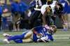 John Woods / THE CANADIAN PRESS FILES
The Hamilton Tiger-Cats&rsquo; Larry Dean, seen leaping over Winnipeg Blue Bombers quarterback Dominique Davis during a game in October, could push the Blue and Gold to the next level.