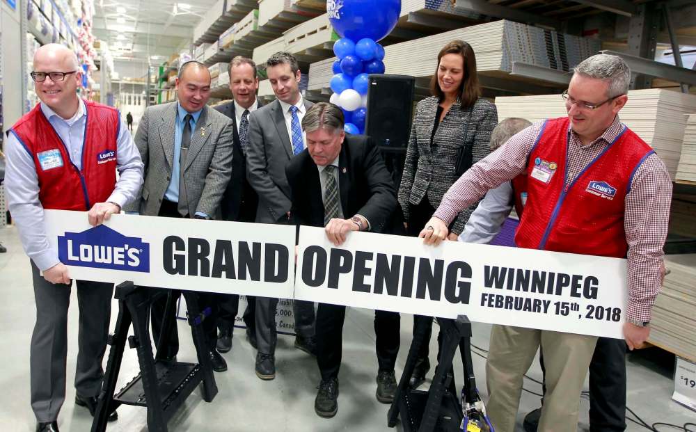 City’s first Lowe’s officially opens Winnipeg Free Press