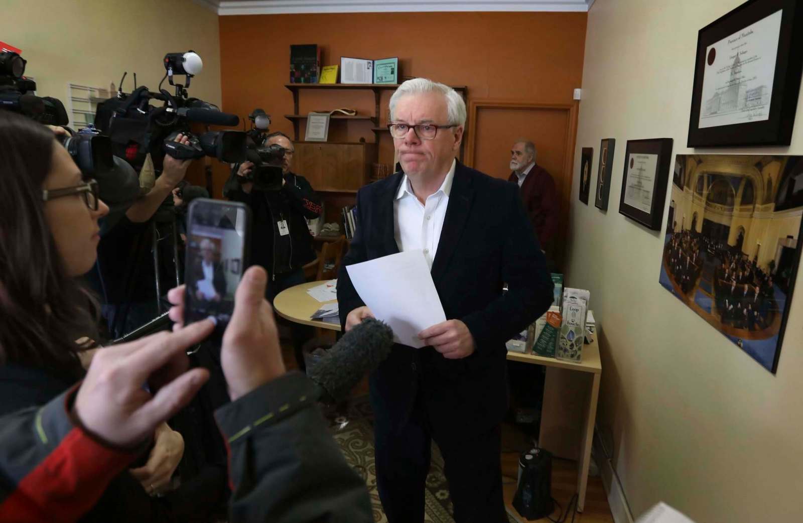 Gordon Selinger Selinger resigning as MLA: ‘I’m leaving on my own initiative, but there ...