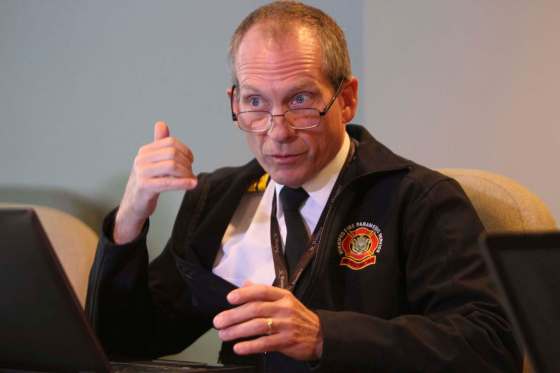 RUTH BONNEVILLE / WINNIPEG FREE PRESS FILES‘We continue to have faith in the chief,’ says Michael Jack, the city’s chief corporate services officer, of fire paramedic chief John Lane (above).
