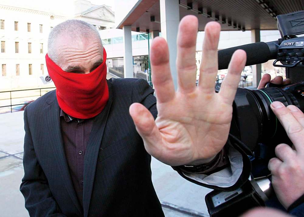 John Woods / The Canadian Press files
In this 2012 photo, Graham James arrives at court in Winnipeg.