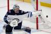 Winnipeg Jets goalie Steve Mason (35) (AP Photo/Jeffrey T. Barnes)