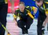 Andrew Vaughan / The Canadian Press
Northern Ontario skip Brad Jacobs follows the play in a Brier tilt against Team Canada on Friday in Regina.
