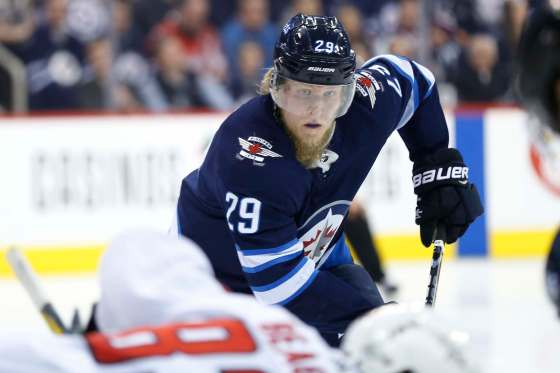 JOHN WOODS / WINNIPEG FREE PRESS FILESPatrik Laine, along with linemates Paul Stastny and Nikolaj Ehlers, have essentially been carrying the team offensively.