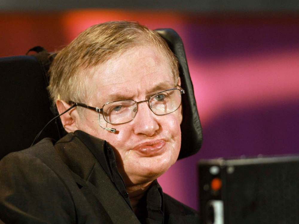 Dave Chidley / THE CANADIAN PRESS FILES
Theoretical physicist Stephen Hawking