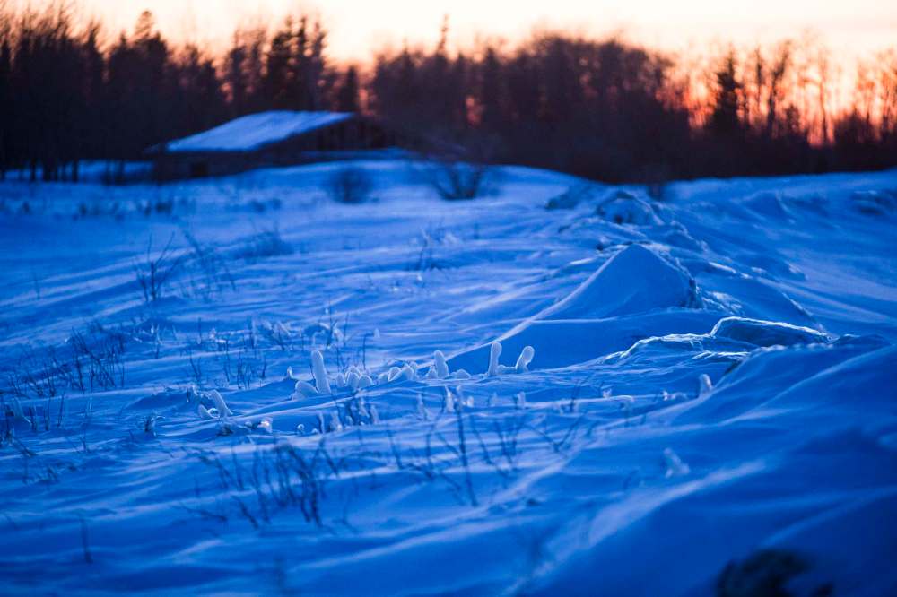 MIKAELA MACKENZIE / WINNIPEG FREE PRESS
Cedar Lake at sunset in Easterville.