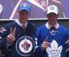 THE CANADIAN PRESS/Nathan Denette
The top two picks at the NHL draft in Buffalo, N.Y., in 2016, Patrik Laine of the Winnipeg Jets, left, and Auston Matthews of the Toronto Maple Leafs, were also the top two contenders for the Calder Trophy in their rookie seasons. The two players will be likely be compared to each other for many seasons to come.