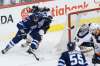 John Woods / The Canadian Press files
Jets defenceman Dustin Byfuglien has cut down on risky rushes up the ice but still makes the occasional foray deep into the opposition’s end.