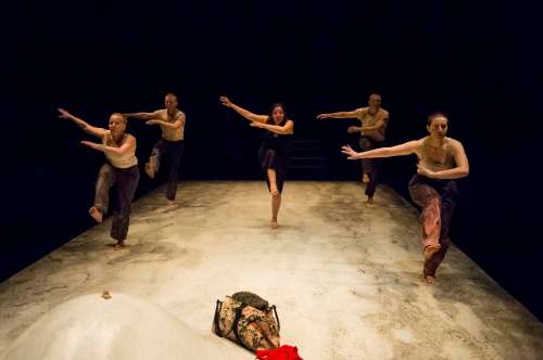 DYLAN HEWLETT
Tracey Nepinak has all the lines in A Short History of Crazy Bone, but shares the stage with dancers Zorya Arrow, Arne MacPherson, David Arial and Tracy Penner.