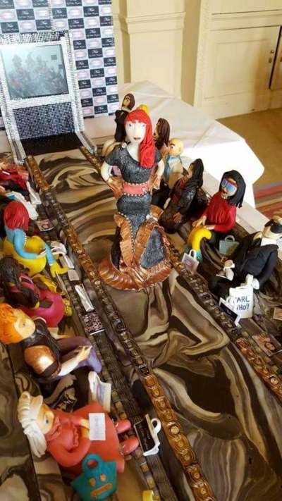 FACEBOOK
Debbie Wingham&rsquo;s $75-million cake, from the page of her company, Couture to Cakes.