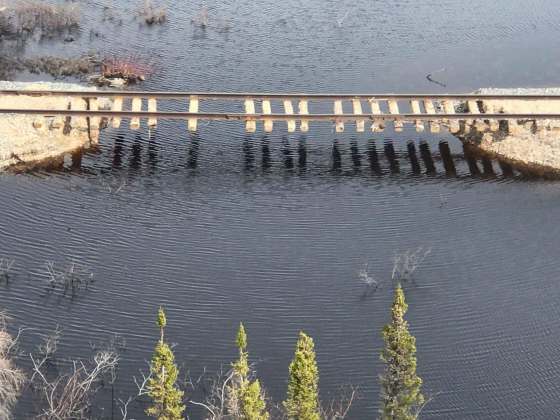 Omnitrax Churchill has been isolated since a flood washed out portions of the rail line that connects the northern community to the rest of the province.