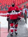 Ottawa Senators right wing Mark Stone makes his way to the outdoor ice for practice ahead of December's NHL 100 Classic in Ottawa. The Senators were 14 points back of a wild-card spot the day Stone got banged up the first time, and have tumbled even deeper since. (Adrian Wyld / The Canadian Press files)