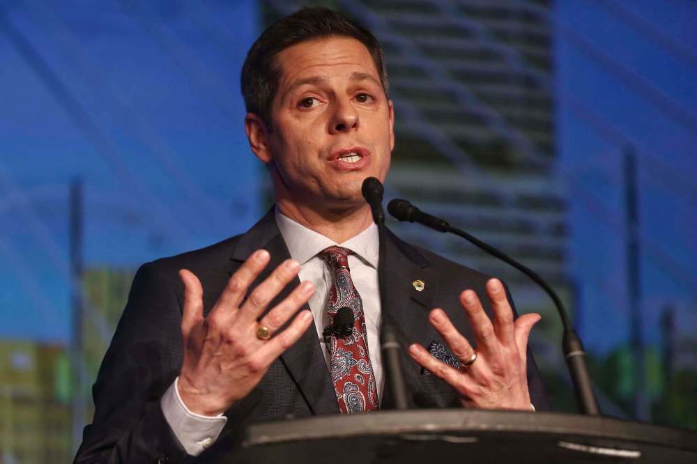 MIKE DEAL / WINNIPEG FREE PRESS
Mayor Brian Bowman.
