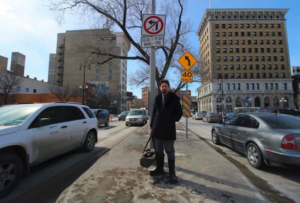 The City of Winnipeg's new manager of transportation, David Patman, says collaboration is key to sucess. (Jessica Botelho-Urbanski / Winnipeg Free Press)