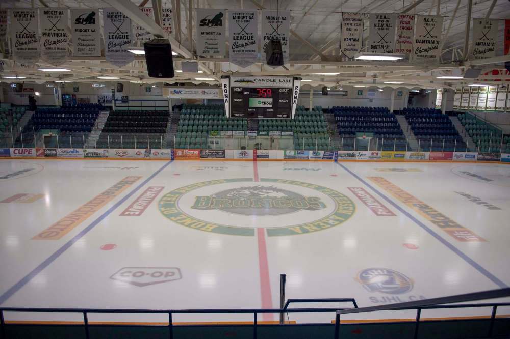 Elgar Petersen Arena, home of the Humboldt Broncos, is shown in Humboldt, Sask., on Saturday, April 7, 2018. RCMP say 14 people are dead and 14 people were injured Friday after a truck collided with a bus carrying a junior hockey team to a playoff game in northeastern Saskatchewan. Police say there were 28 people including the driver on board the Humboldt Broncos bus when the crash occurred at around 5 p.m. on Highway 35 north of Tisdale. THE CANADIAN PRESS/Liam Richards