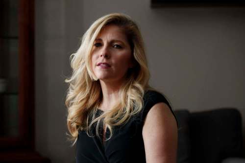 Fans of the previous iteration of the Winnipeg Jets will recognize vocalist Jennifer Hanson, the team's anthem singer during the 1990s. (Photos by Phil Hossack / Winnipeg Free Press)