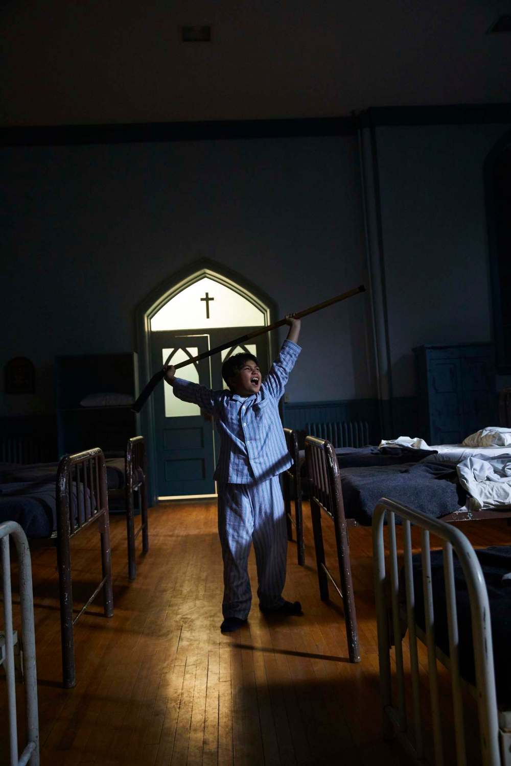 Elevation Pictures
Saul Indian Horse (played as a child by Sladen Peltier) is a young Anishinaabe boy.