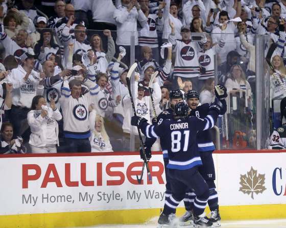 TREVOR HAGAN / WINNIPEG FREE PRESSThe playoff series between the Winnipeg Jets and Nashville Predators pits the league's Top 2 teams against each other in the second round. Really?