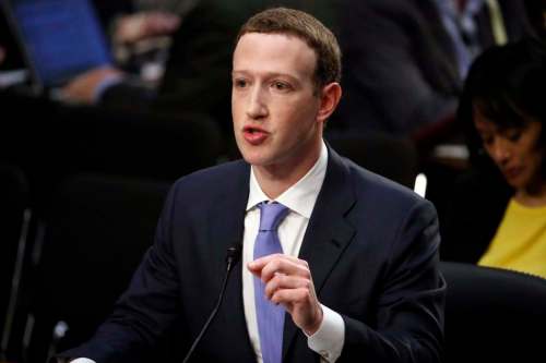 Alex Brandon / The Associated Press files
Facebook CEO Mark Zuckerberg testifies before a joint hearing of the commerce and judiciary committees on Capitol Hill in Washington on April 10.